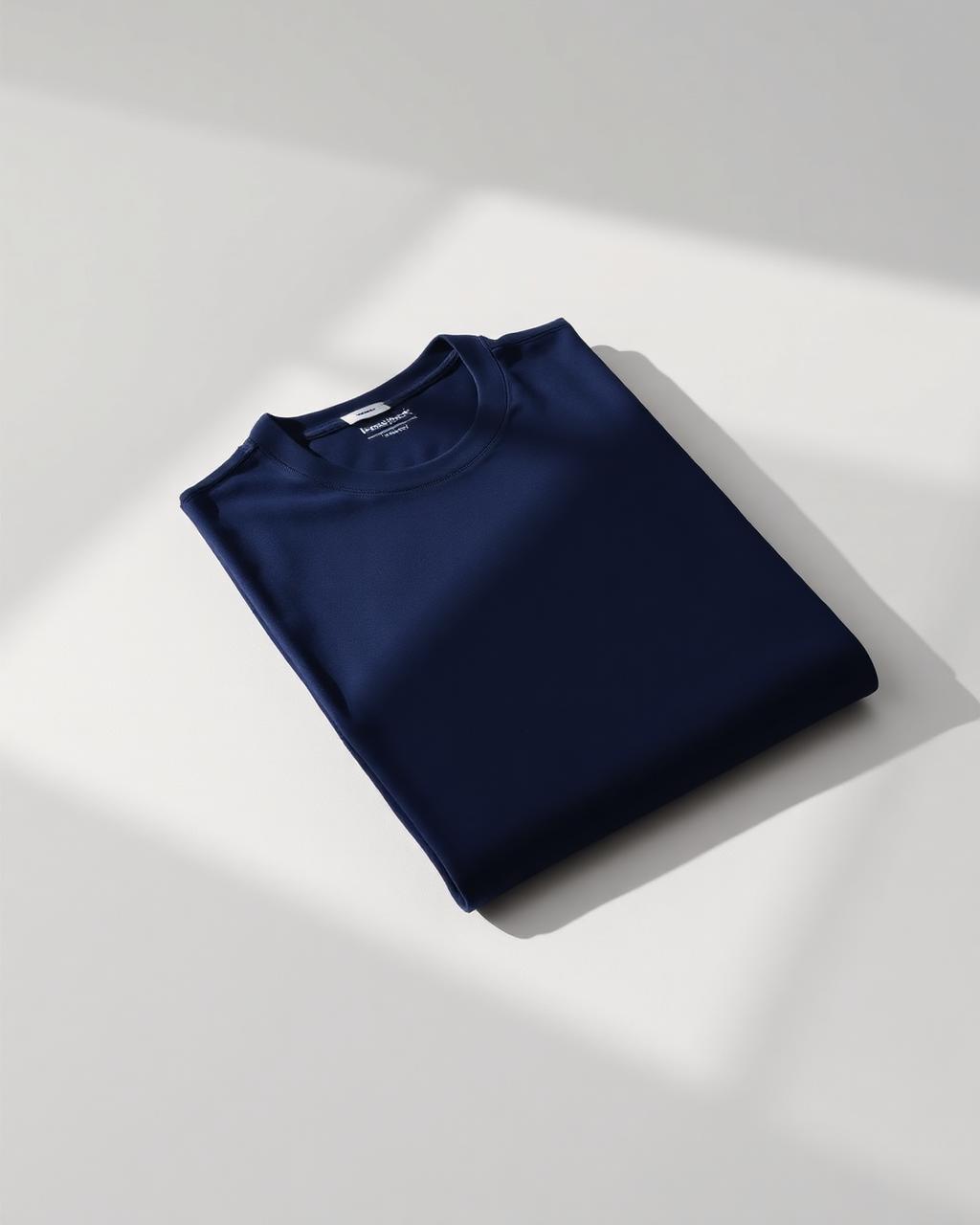 REEBOK Round-Neck Tee — 100% Polyester