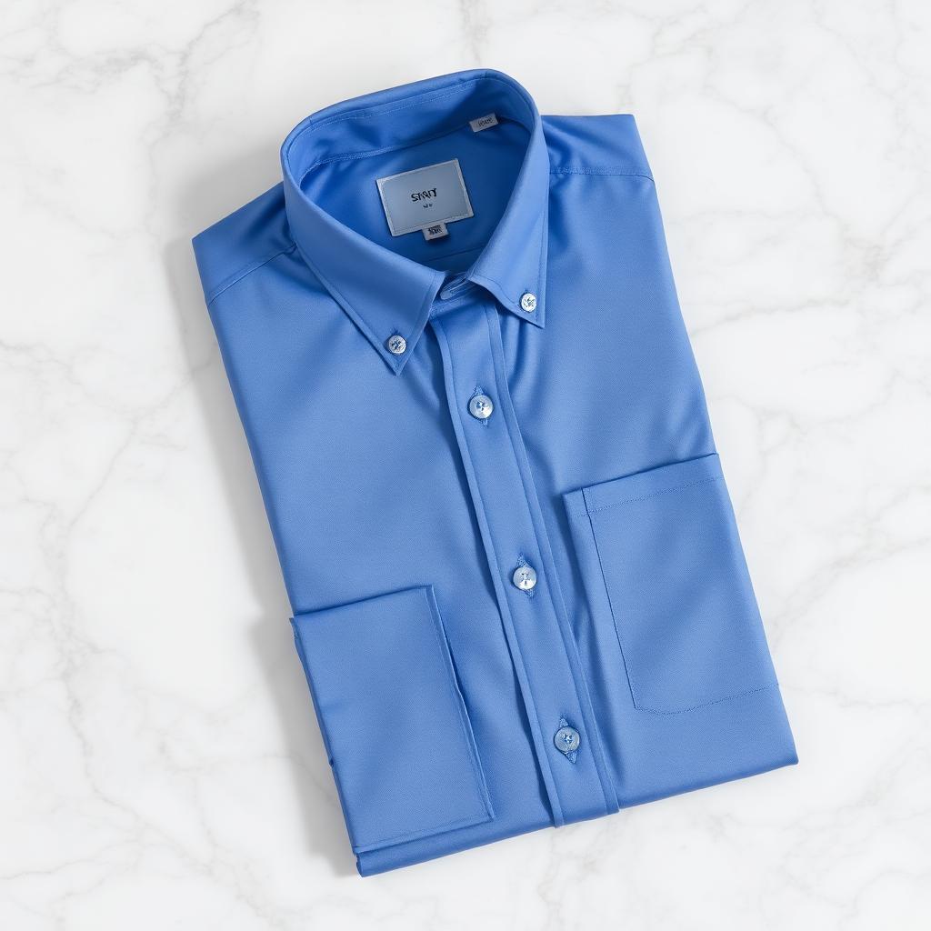 VAN HEUSEN CVC Wrinkle-Free Shirt — Half Sleeve