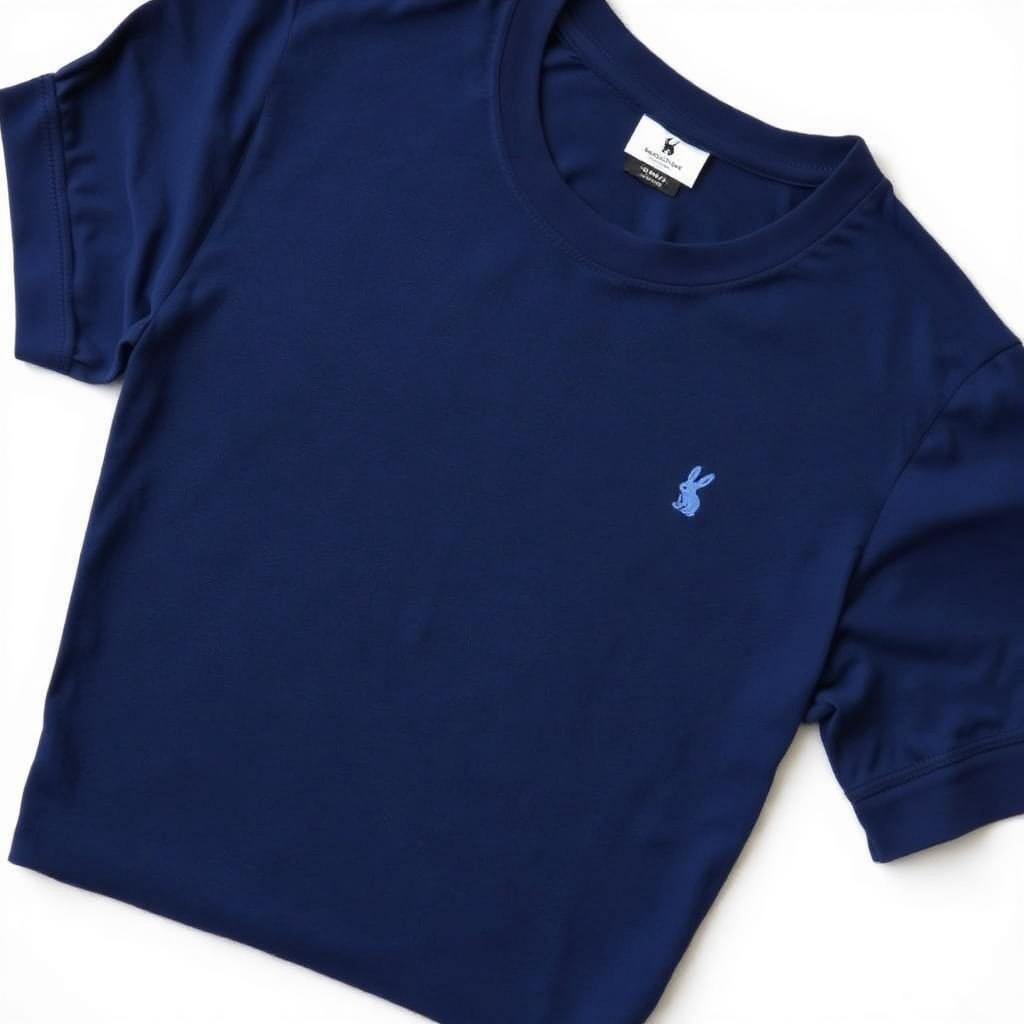 RARE RABBIT Signature Round-Neck Tee