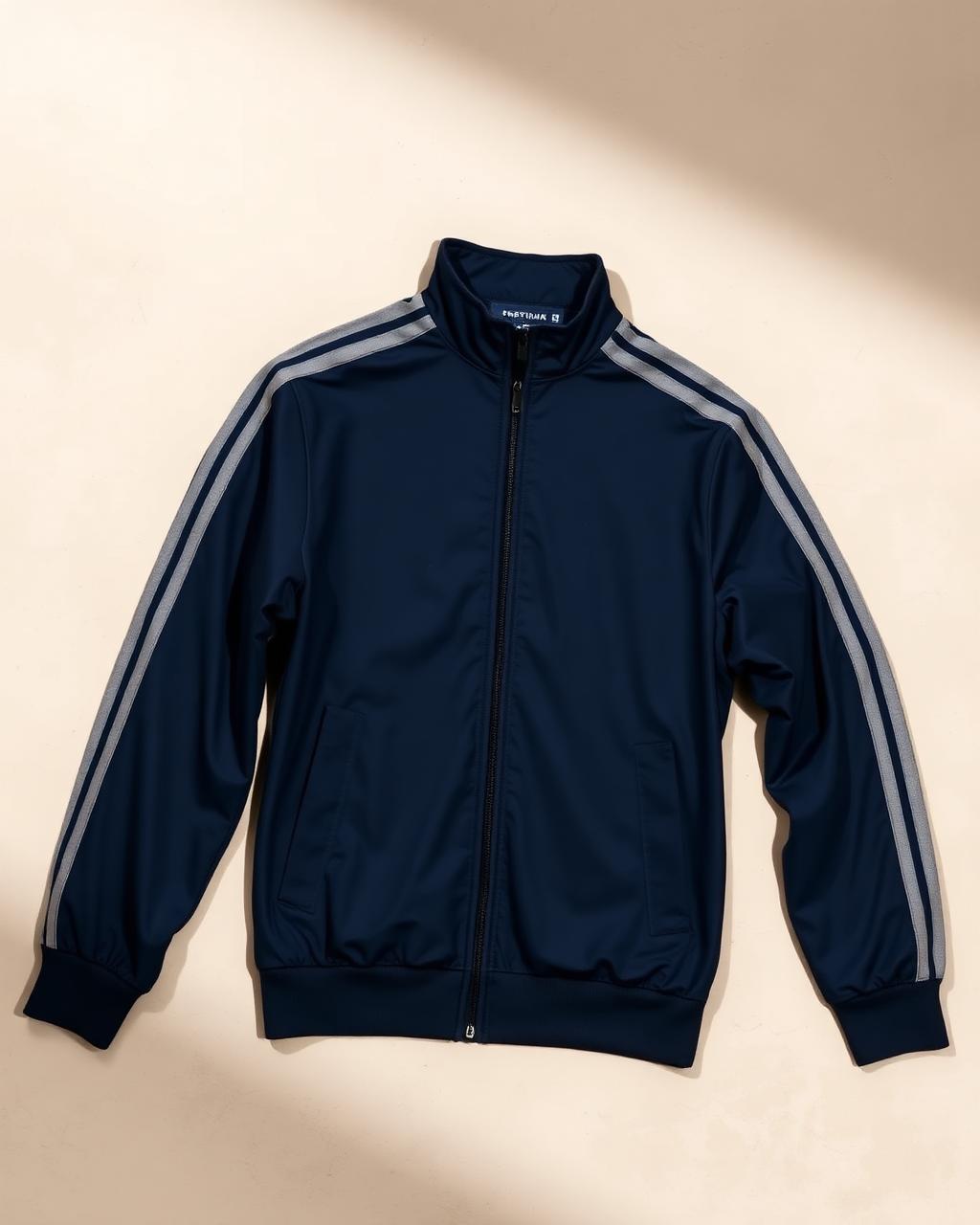 REEBOK Tricot Zip Jacket — 100% Polyester